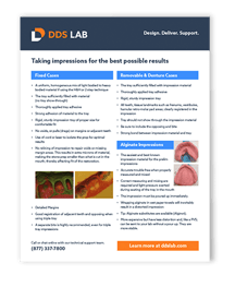 Best Results InfoSheet - DDS Dental Lab